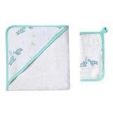 Coco Moon Hooded Towel Wash Cloth Sets