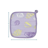 Coco Moon Baby Hooded Towel Set - Shell Pop