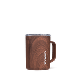 Corkcicle Mug - 16oz Walnut Wood