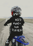 LT Little Boys Need $ For Dirt Bikes S/S Tee