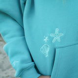 All Swell Sea Glass Surf Kids Embroidered Hoodie