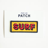SURF Embroidered Iron on Patch