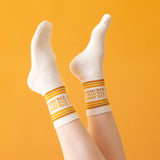 Sunshine Studios California Striped Crew Socks