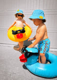 LT Little Boys Fast As Duck Boardies Trunks