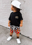LT Little Boys Heater Checkers Mesh Shorts