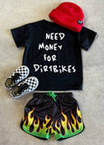 LT Little Boys Need $ For Dirt Bikes S/S Tee