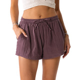 Lotus and Luna Lunar Sky  Cotton Cabana Shorts