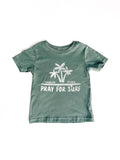 Urban Pines Pray For Surf S/S Toddler Tees