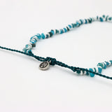 Dunes Stone Bead Necklace - Deep Ocean