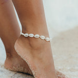 Livadi Cowrie Shell Anklets