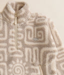 Rip Curl Big Girls Sunset Luau Polar Fleece Jacket