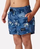 Rip Curl Boys Shred Town Scenic Volley Boardshorts