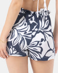 ROXY Womens Oceanside Stoke Paper Bag Waist Shorts