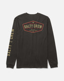 Salty Crew Mens Tail Fin L/S Tee - Black