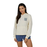Salty Crew Womens Perfect Set Tech Hoodie- Off White