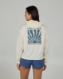 Salty Crew Womens Perfect Set Tech Hoodie- Off White