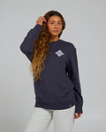 Salty Crew Womens Board Meeting Crewneck Sweatshirt