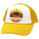 Hey Mountains California Bear Hat - Baby Trucker 6M-18M