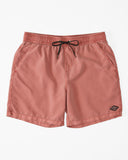 Billabong All Day Mens Layback Trunks 17" - Dusty Rose