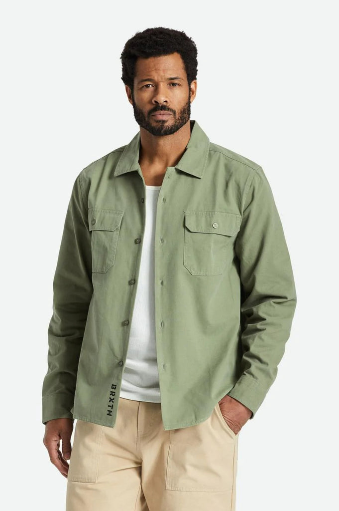Brixton 2025 green jacket
