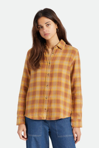 Brixton Supply Co. Womens Bowery Soft Weave L/S Flannel Shirt