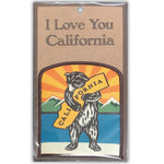 California SF Bear Embroidered Patch