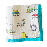 Coco Moon Surf Report Quilt