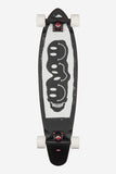 Globe Longboard Bells 34" Skateboard - Black/White/Red