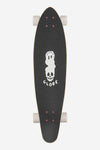 Globe Longboard Bells 34" Skateboard - Black/White/Red