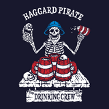 Haggard Pirate Drinking Crew Tee