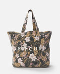Rip Curl Drawstring Beach Tote Bag - Black