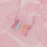 Pura Vida Rainbow Crystal Necklace
