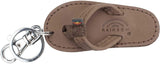 Rainbow Sandal Keychain