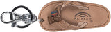 Rainbow Sandal Keychain