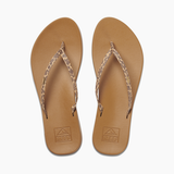 Reef Cushion Bounce Slim Womens Sandal Leopard