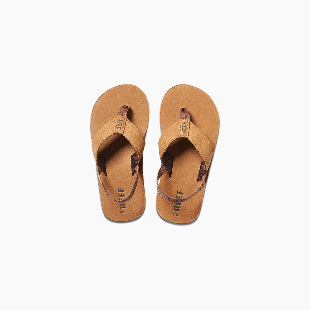 kijk in Verbazingwekkend Gezond Reef Little Leather Smoothy Sandal – Balboa Surf and Style