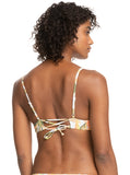 ROXY Womens Printed Beach Classics Bra Bikini Top WBB9