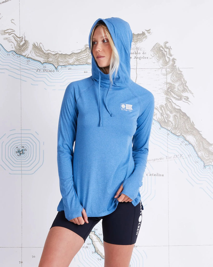 Salty Crew Womens Thrill Seekers Hooded Sunshirt Tech Tee – Balboa Surf and  Style