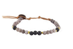 Lotus & Luna 6 mm Healing Bracelet Crystals Stones