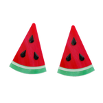 Vinca XL Watermelon Earrings