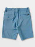 Volcom Big Boys Frickin SNT Static Hybrid Shorts- Ballpoint Blue
