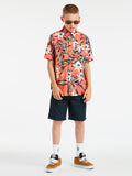 Volcom Big Boys Tropical Hideout S/S Button-Up Shirt