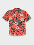 Volcom Big Boys Tropical Hideout S/S Button-Up Shirt