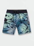 Volcom Little Boys Marble Stripe Mod Tech Boardshorts