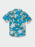 Volcom Little Boys Tropical Hideout SS Button Up Shirt