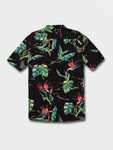 Volcom Mens Birds of Raredise S/S Button Up Shirt