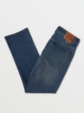 Volcom Mens Solver Denim Jeans Light Blue