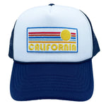 California Hat - Retro Adult California Trucker Hat