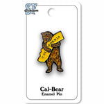 CA Bear Hug Enameled Pin