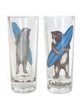 Surf Bear California Shot Glass
